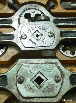 Ancien grand coffret tarauds filière pro PRECY Saint Etienne (image 5)
