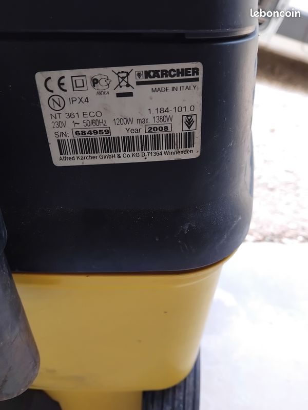 Aspirateur karcher nt 362 eco (image 2)