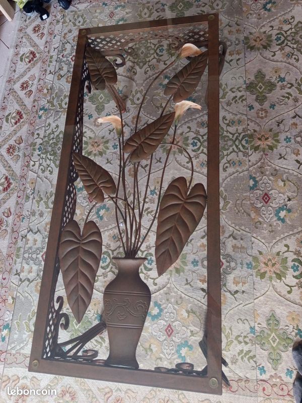 Magnifique table en fer forgé (image 2)