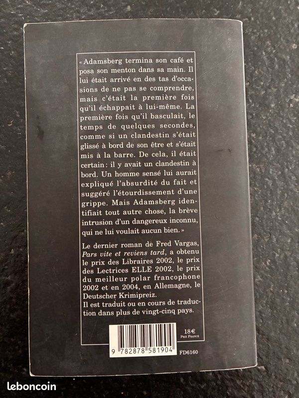 Livres Fred Vargas (image 11)