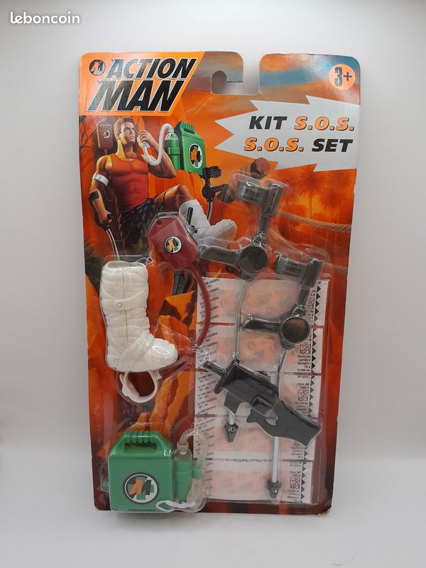 Vintage Action Man Action Force Sapeur de la Force Z New on Card Unpunched