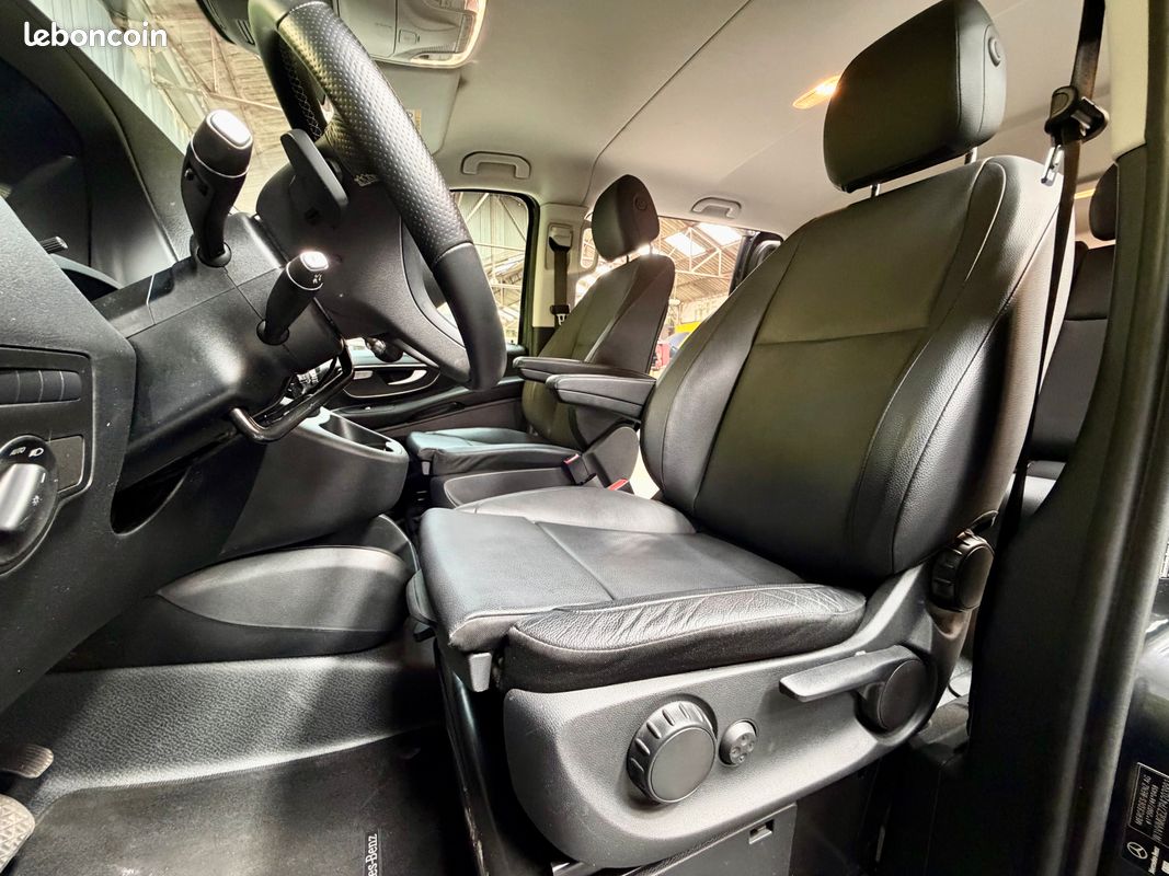 Mercedes Vito 119 CDI Mixto Extra long 5 PLACES ADAPTÉ PMR, | TVA RÉCUPÉRABLE | 1 ÈRE MAIN | SIÈGE CHAUFFANT / CUIR | CAMÉRA DE RECUL | HAYON ÉLECTRIQUE | APPLE CAR PLAY | KEY LESS | (image 8)