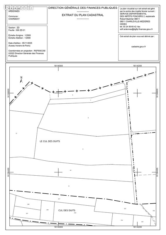 Terrain à vendre · à Chardeny · 15 000 €