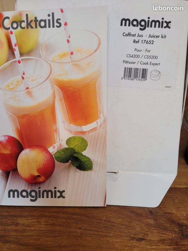 Coffret Smoothie Magimix - Accessoires Robot Cuisine, état Fonctionnel