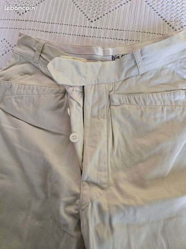 Pantalon beige clair (image 2)