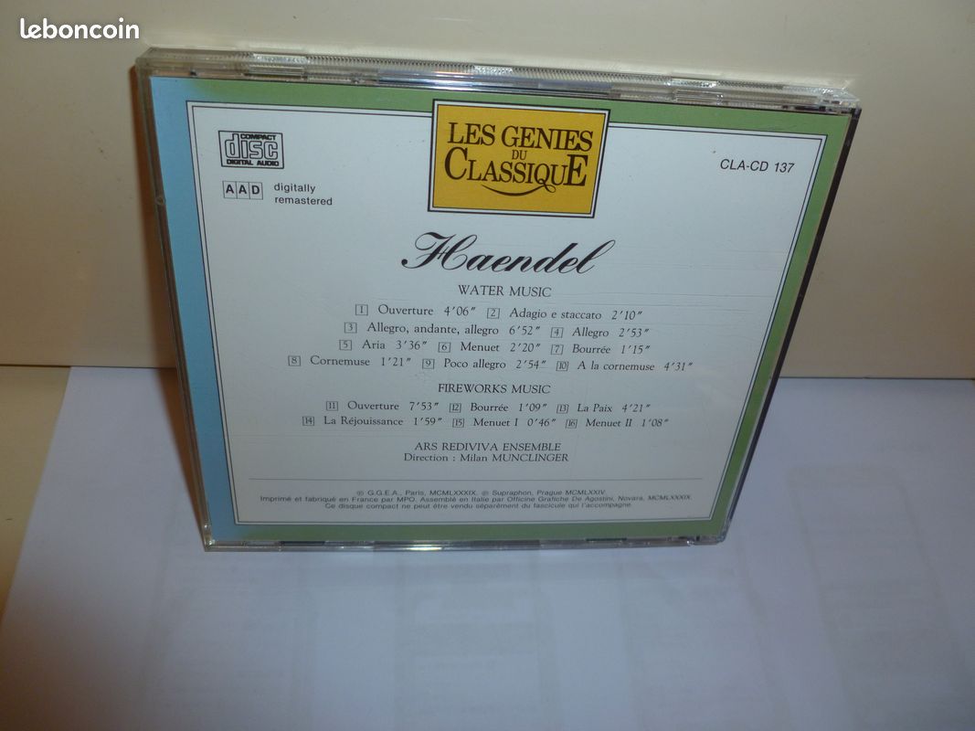 CD de Haendel (image 2)