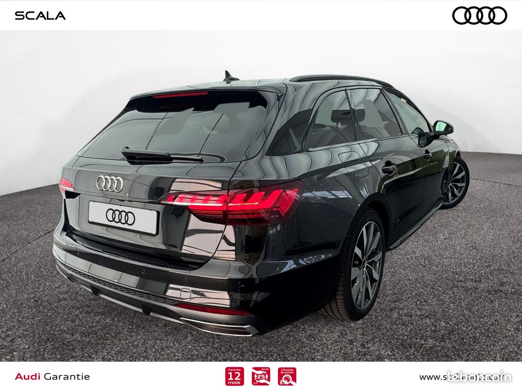 AUDI A4 Avant 40 TDI 204 S tronic 7 S line + Matrix LED + Pack Noir + Sieges electr. Massants + Pack Assit route (image 4)