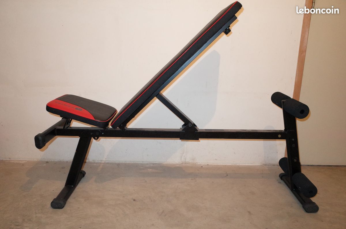Banc de musculation pliable inclinable et déclinable DOMYOS (image 3)