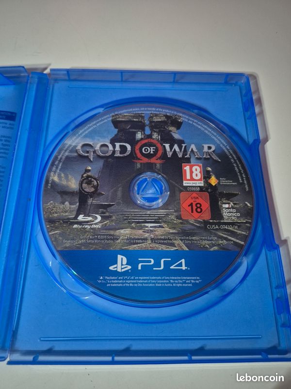🎮 God Of War - Sony PlayStation 4 (Ps4) (image 3)