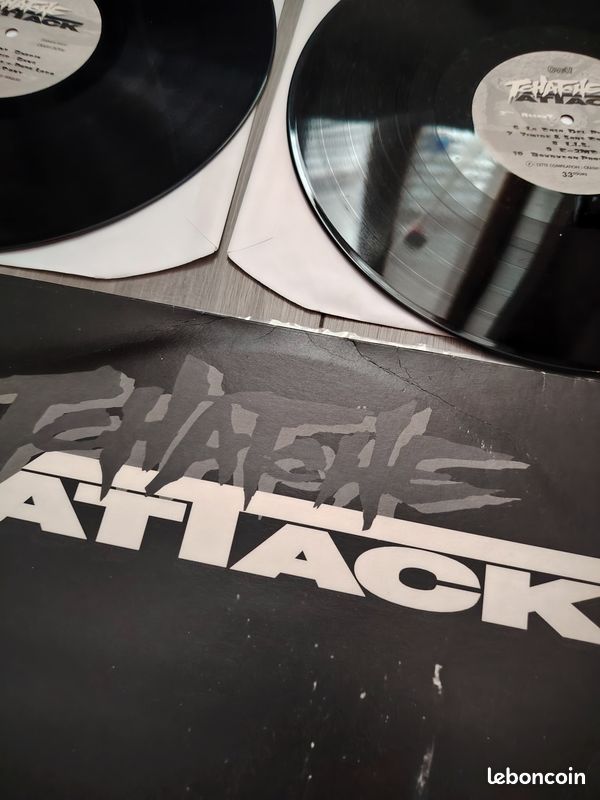 Vinyles 2x LP compilation Tchatche Attack (1ère Offensive) 1996 (image 2)