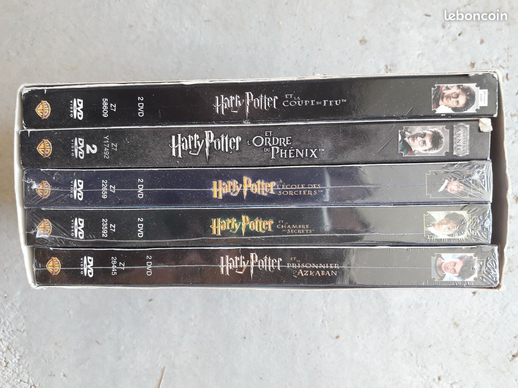 Coffret 10 DVD Harry Potter 5 premiers épisodes (image 1)
