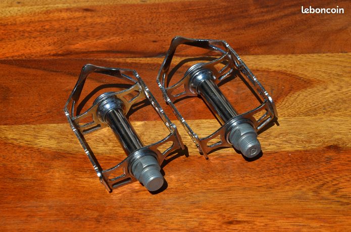 Pédales Vélo Anciennes NOTARIO HZ – 14x125, Années 80, Fabriquées En Espagne