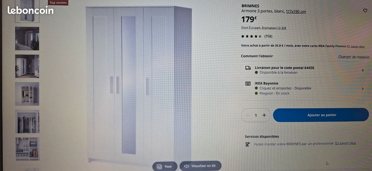 Armoire Ikea (image 3)