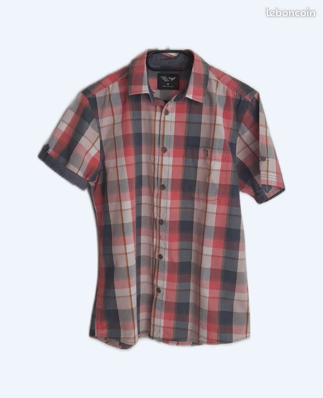 Chemise Homme Cedarwood State Entretien Facile - Taille Medium - Occasion Très Bon état (peu Portée)