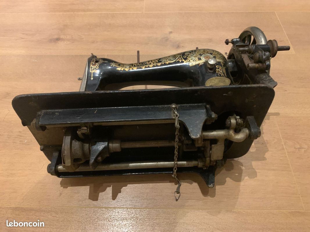 Machine à coudre ancienne Seidel & Naumann (image 3)