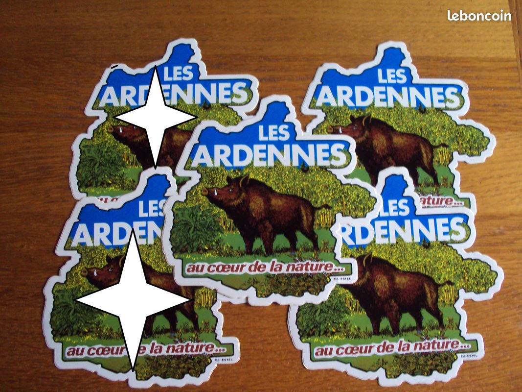 Autocollant Ardennes (image 3)