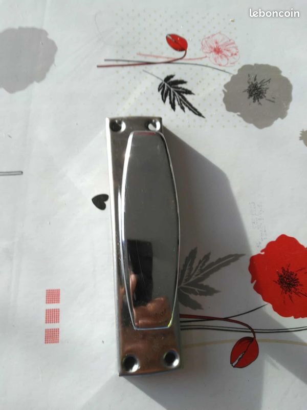 Crémone à bouton chromé série 342 sans tringle VACHETTE 009917 - VACHETTE - 009917