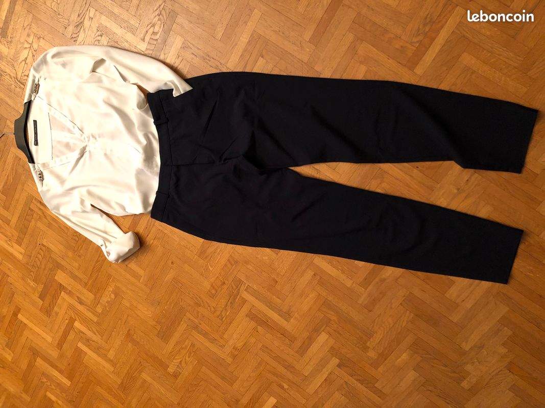 Lot de 2 pantalons et chemisier ZARA (image 4)