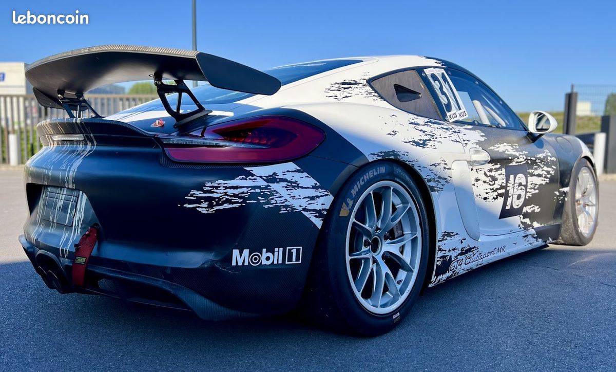 Porsche Cayman GT4 Clubsport Manthey Racing / Flat 6 3.8l 384 CH PDK 6 / Full Carbone / SRO / Préparation complète (image 7)