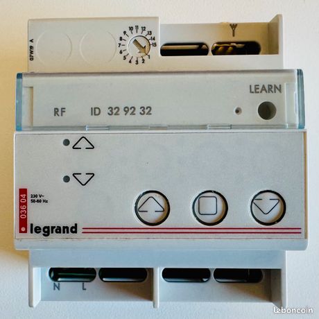 LEGRAND 036 06 Interface radio d'évolutivité lexic 4 modules