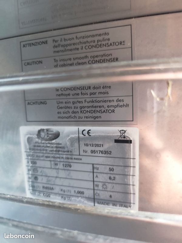 Cellule de refroidissement surgélateur rapide 2021 (image 3)