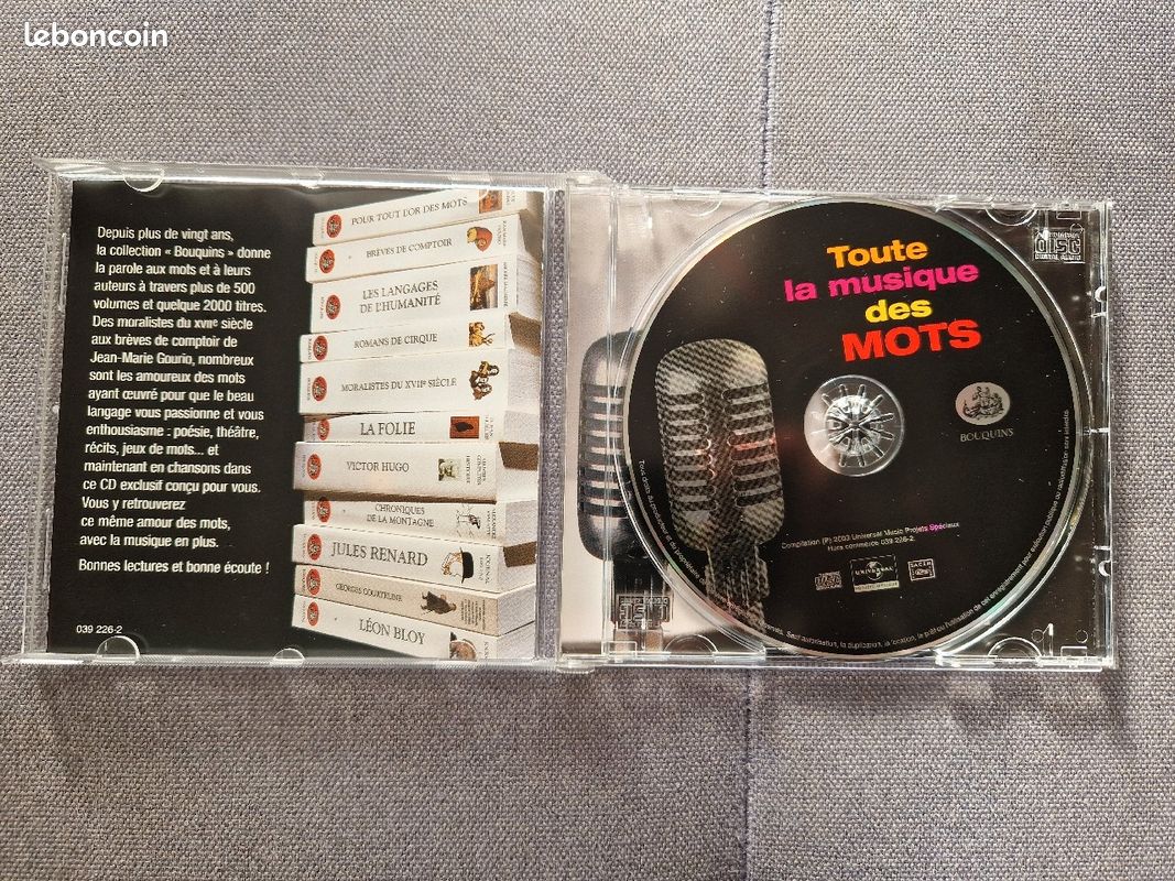 CD Toute la musique des mots (image 3)