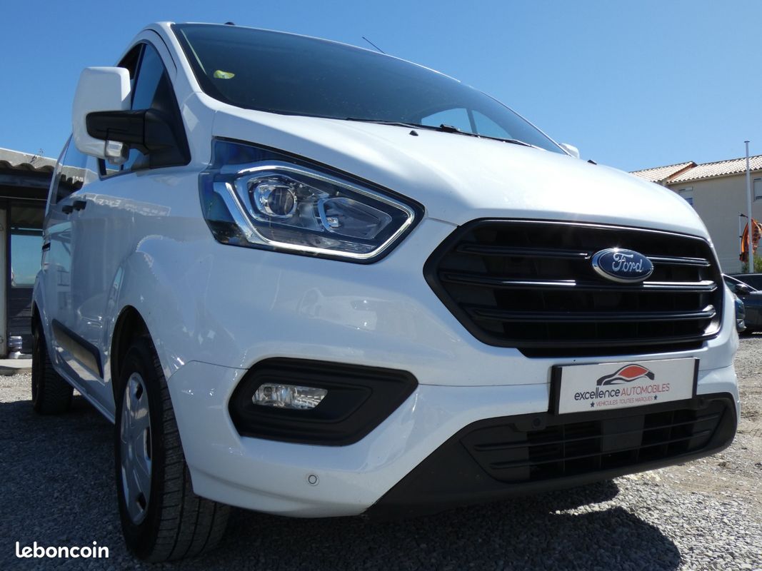 Ford transit custom cabine approfondie l2h1 2.0 ecoblue 130 trend business ( attelage ) tva recuperable (image 7)