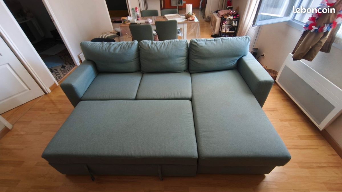 Canapé d'angle convertible (image 2)