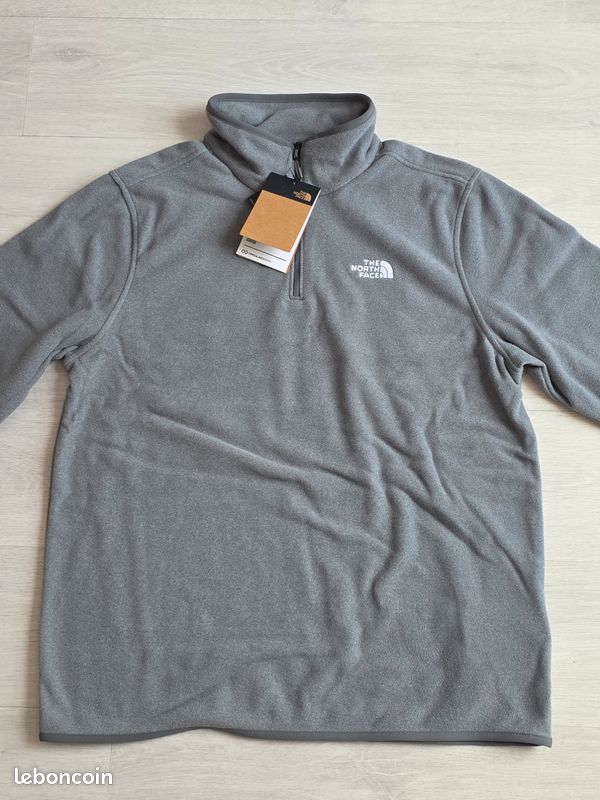 Polaire The North Face Glacier 1/4 Zip - Homme - Taille M - Neuf (image 2)