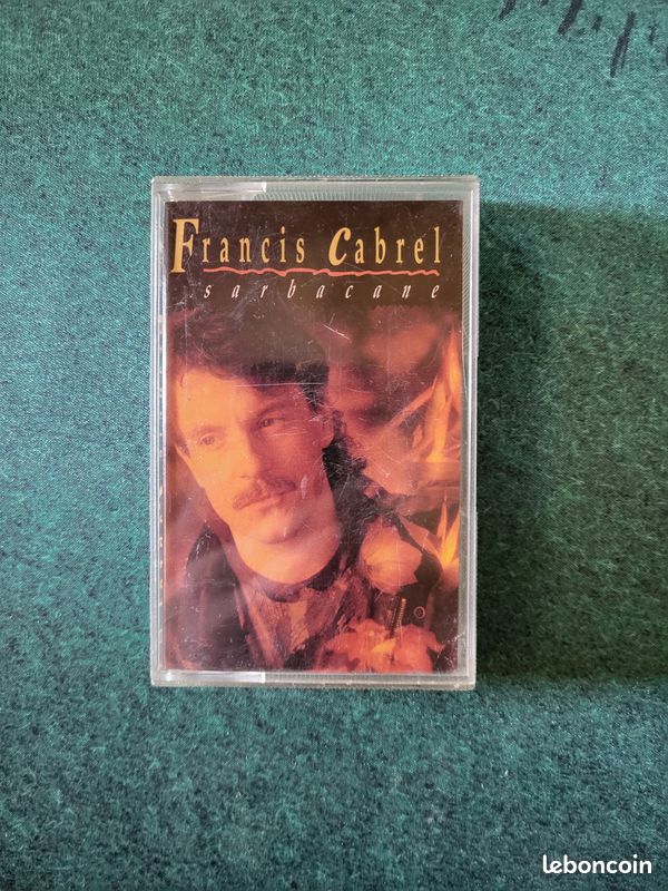 Cassette audio Francis Cabrel sarbacane (image 1)