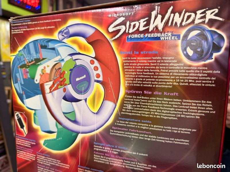 Microsoft sidewinder force feedback volant et pedal - Car Suspension & Steering - Casablanca, Morocco | Marketplace