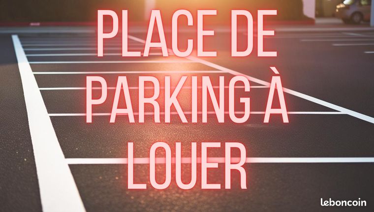 Place de parking à louer – 50 / mois