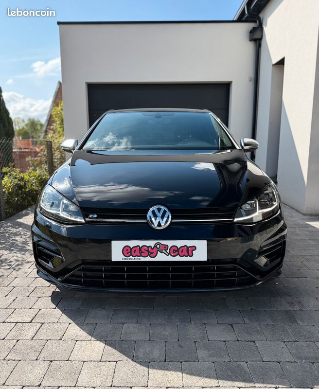 VOLKSWAGEN GOLF VII 2.0 TSI 310CH R 4MOTION DSG7 5P / Sièges avants chauffants / Carplay / Jantes 19" Pretoria / Entretien complet VW / Garantie 12 mois (image 4)