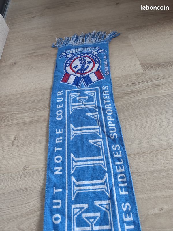 OLYMPIQUE DE MARSEILLE Om Scarf - 26 May 1993