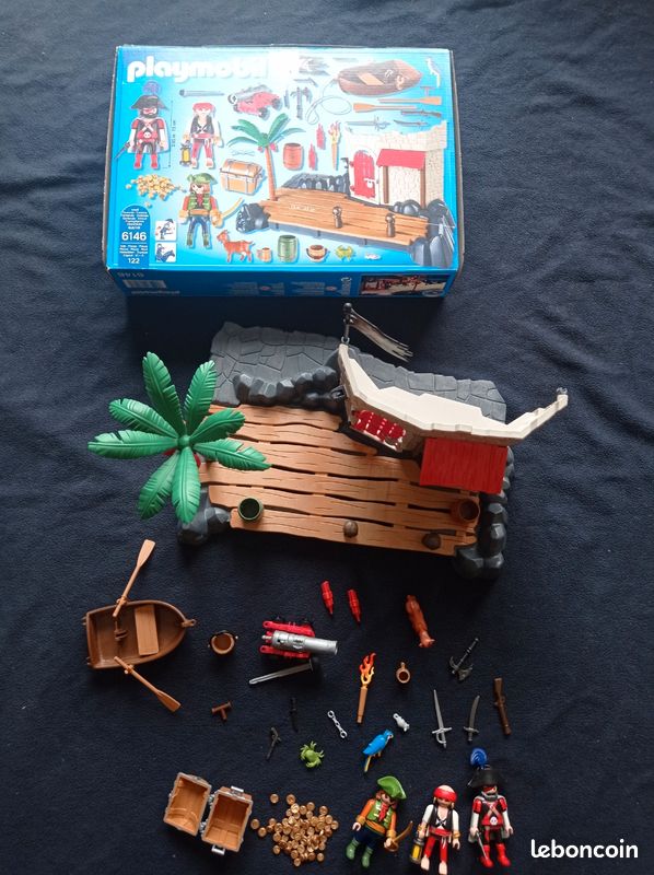 Super set Playmobil 6146 Ilot des pirates (image 8)