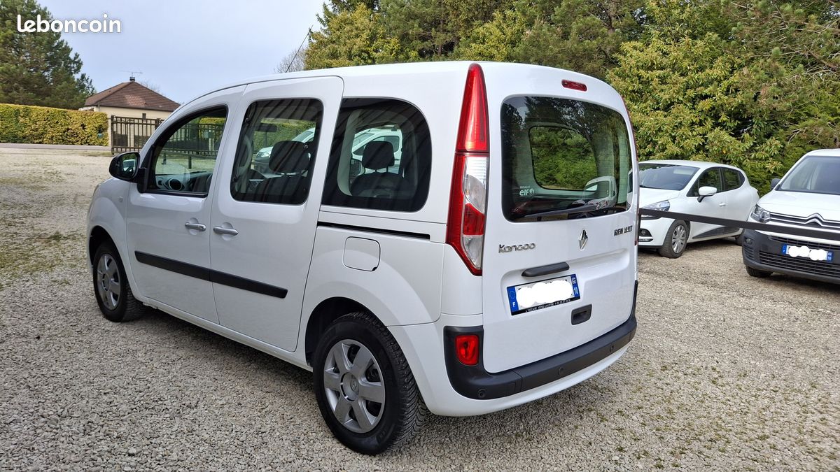 11500ht kangoo 1l5 dci ( 5 places , 1ère main , avec tva , 96643 kms ) (image 2)