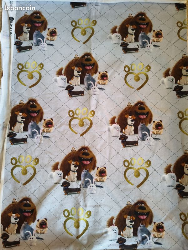 Tissu animaux Comme des bêtes (image 1)