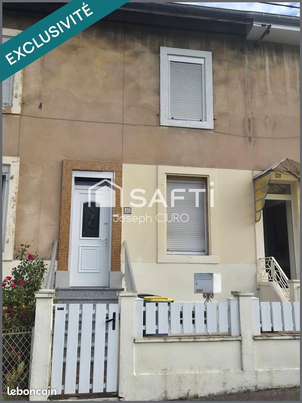 Maison 3 pièces 61 m² · à Hayange · 61 m² · 109 000 €