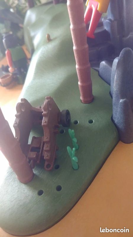Playmobil vintage 1991 rare île des pirates XXL 3799 + radeau et accessoires divers (image 9)