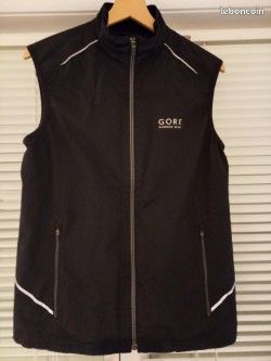 GORE RUNNING WEAR Homme Veste de course ultra-légère et coupe-vent, GORE WINDSTOPPER Active Shell, FUSION, Taille L, Gris Graphite/Noir, JWULTR