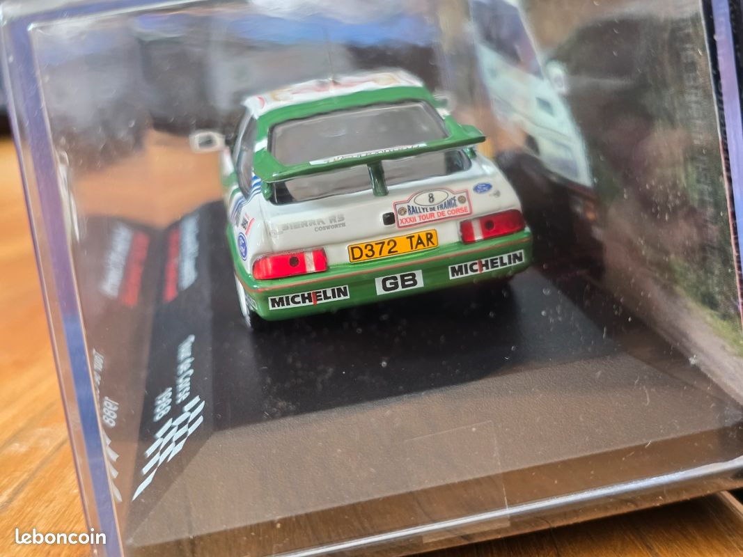 Voiture miniature collection 1/43 Ford Sierra RS Cosworth Rallye Tour de Corse (image 3)