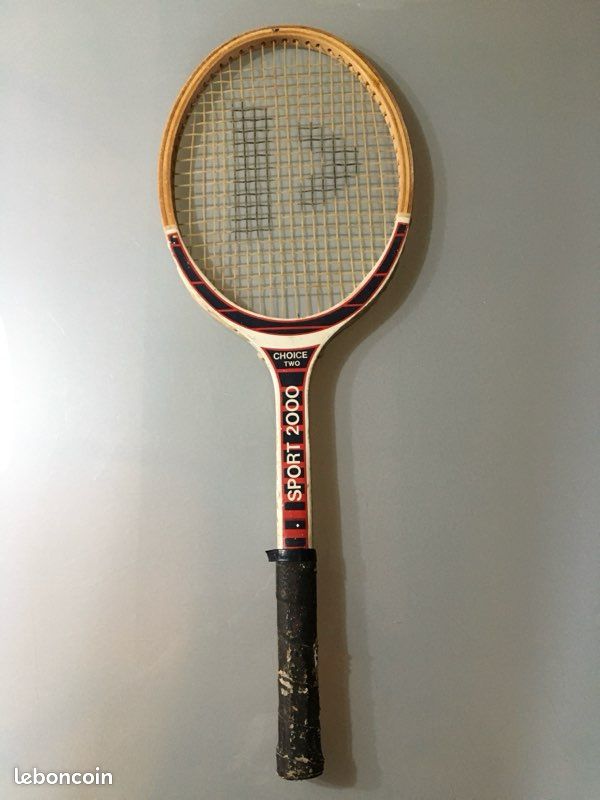 Raquette de tennis vintage en bois - DONNAY - ALL WOOD - Bel état