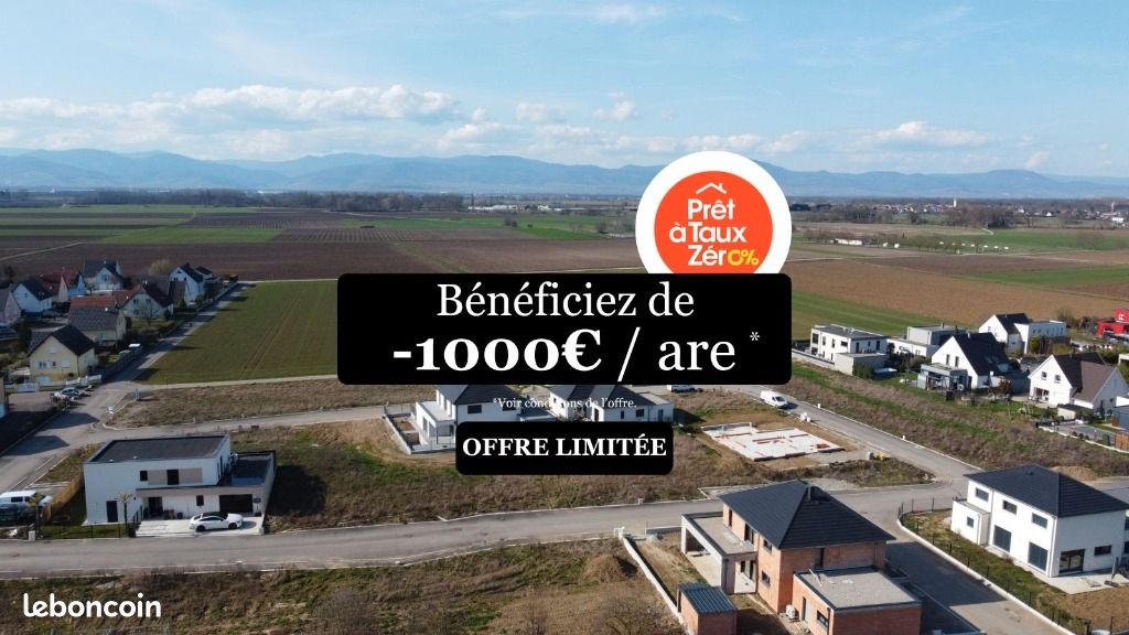Terrain 422 m² Bischwihr · 124 490 €