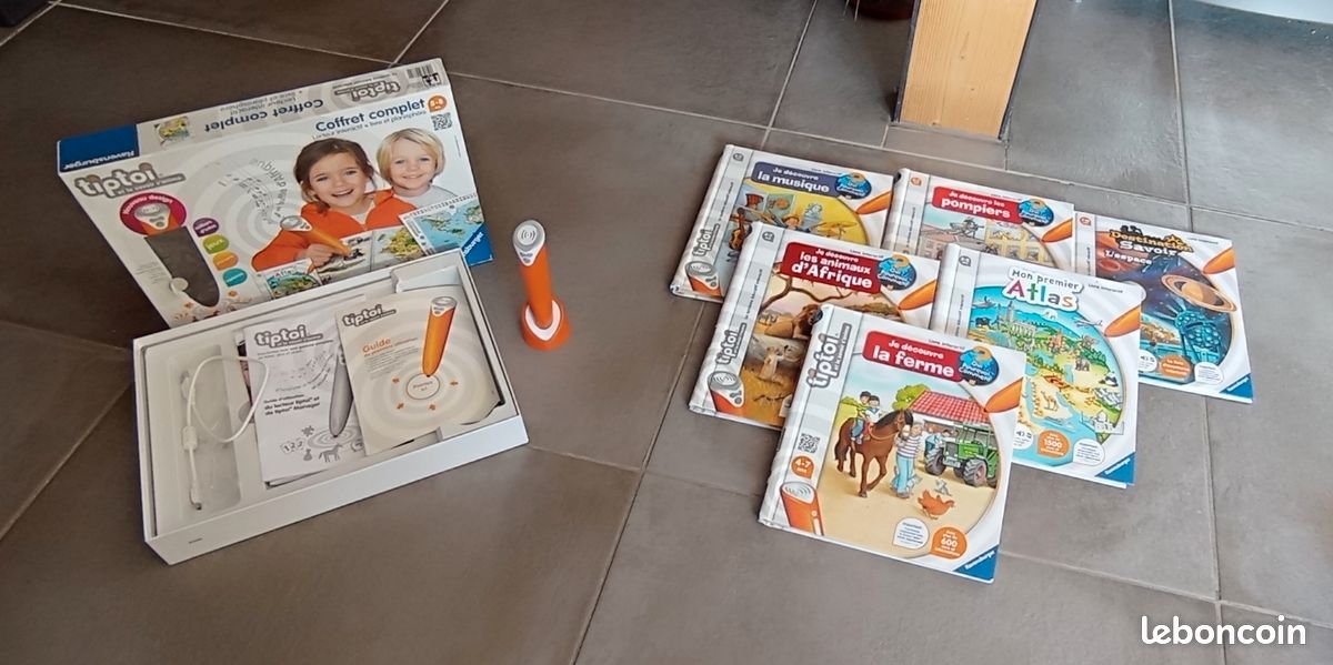 Livres interactifs Tip Toi + stylo lecteur interactif (image 1)