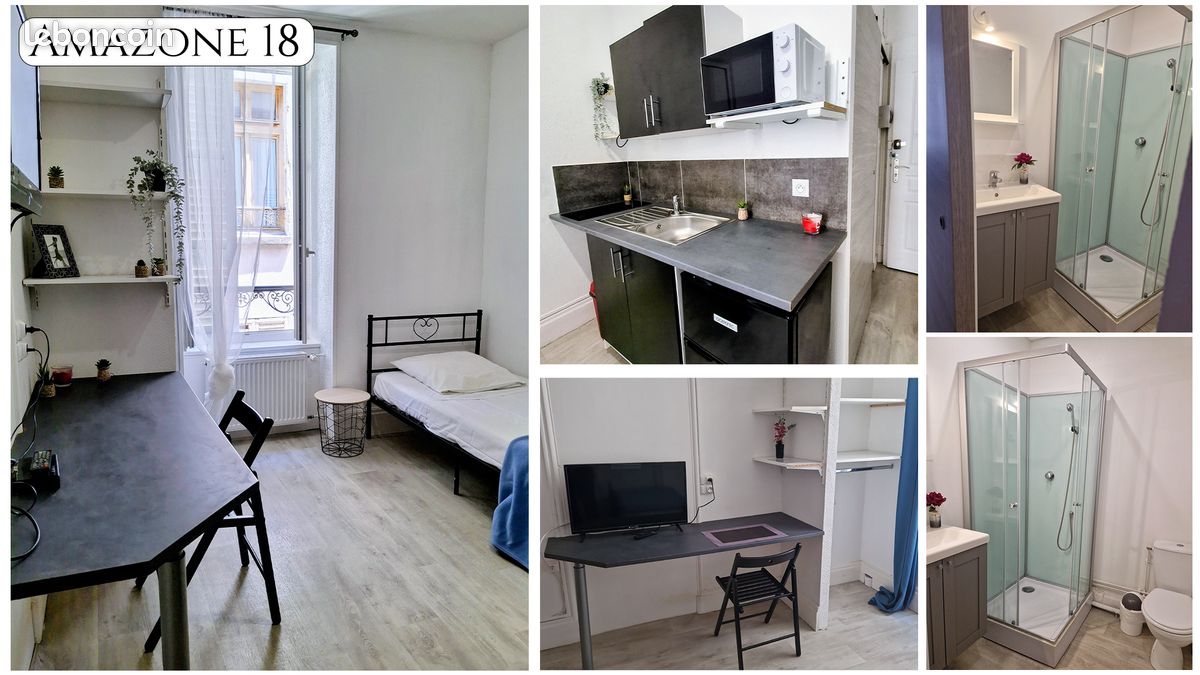 Appartement a louer vichy - 1 pièce(s) - 16 m2 - Surfyn