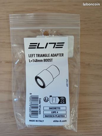 Elite Left Triangle Adapter Boost - Adaptateur home trainer - Neuf | CRO