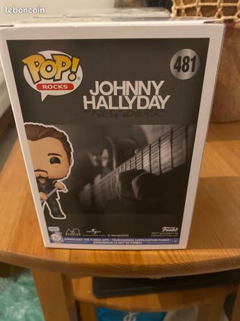 Funko Pop! Rocks Johnny Hallyday N°481 - Édition Exclusive - Figurine Vinyle Neuve 2025