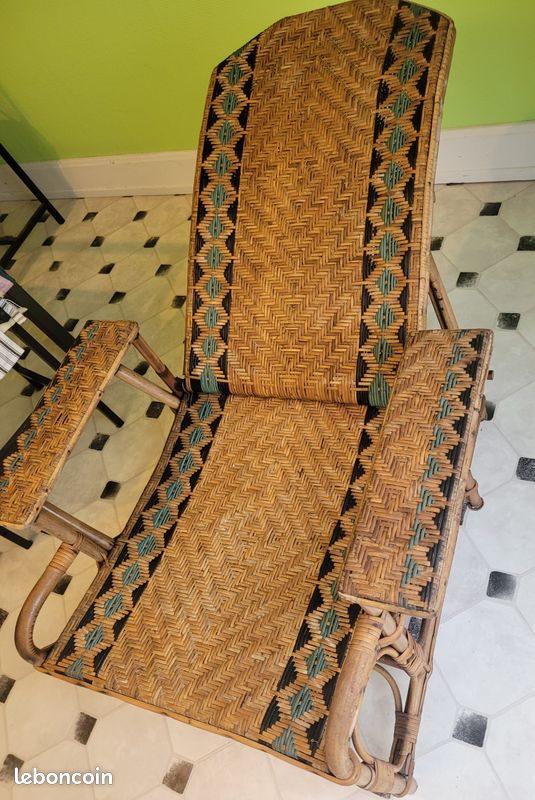 Superbe chaise longue de bateau (image 3)