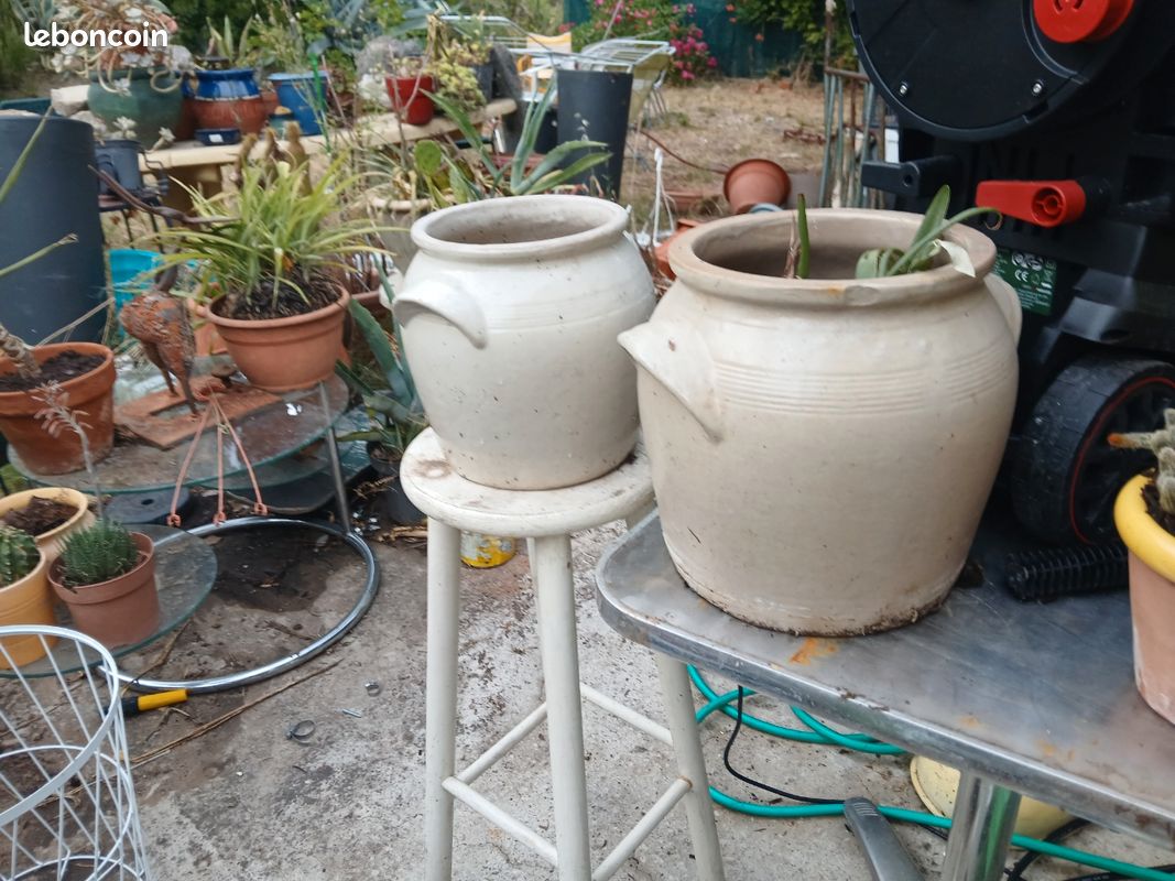 Pots en gres gris (image 2)