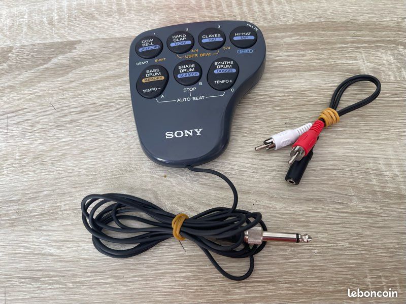 SONY DRUM PAD DRP-2 (Version grise) Bon état, fonctionne parfaitement (image 2)